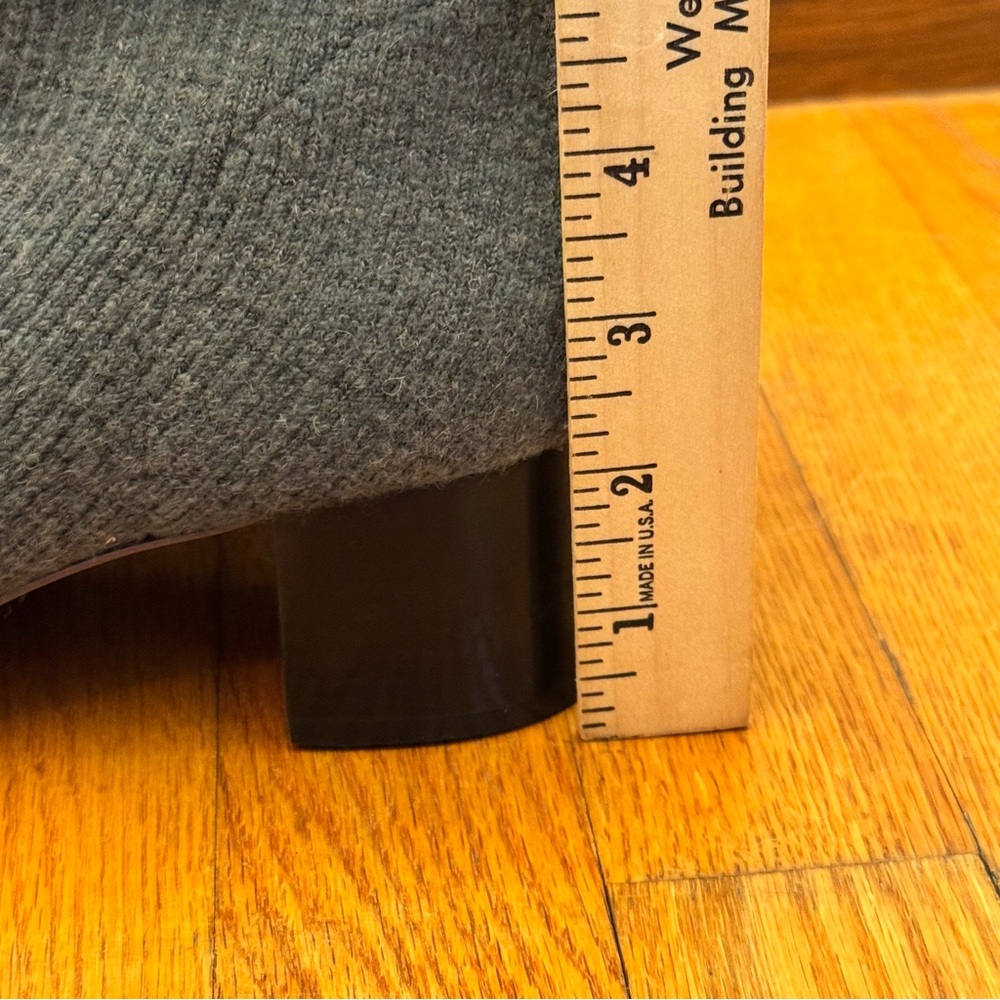 Everlane The Glove Boot Women’s Wool Blend Gray Booties Size 11 - Picture 9 of 11